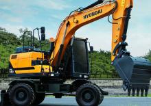 Mobiele graafmachines Hyundai HW140
