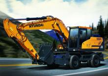 Mobiele graafmachines Hyundai HW210