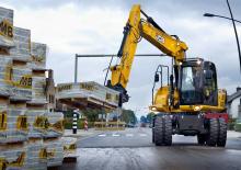Mobiele graafmachines JCB JS145W