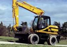 Mobiele graafmachines JCB JS 145 W
