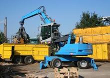 Graafmachines in overslaguitvoering Fuchs MHL 320