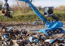 Graafmachines in overslaguitvoering Terex-Fuchs MHL 331 D