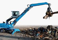 Graafmachines in overslaguitvoering Terex-Fuchs MHL 335