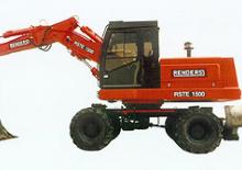 Mobiele graafmachines Renders RDTE 1500