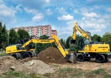 Mobiele graafmachines New Holland WE 170 Compact