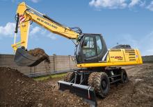 Mobiele graafmachines New Holland WE210