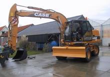Mobiele graafmachines Case WX 125