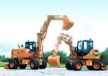 Mobiele graafmachines Case WX 90