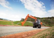 Mobiele graafmachines Hitachi ZX 145 W 3