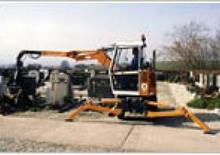 Begraafplaatsgraafmachines Reform Werke Boki 4551