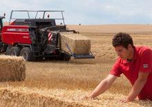 Vierkante-balenpersen Massey Ferguson MF 2270 SC