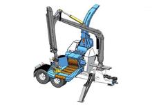 Houtversnipperaars Bruks 605 PT Trailer