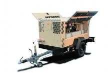 Mobiele Perslucht Compressors - diesel, elektrisch, benzine Doosan 9/110 HA 