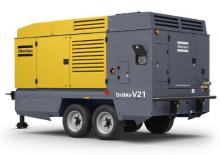 Stationaire Perslucht Compressors - diesel, elektrisch, benzine Atlas Copco DrillAir V21