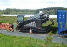 Horizontale Boren TRACTO-Technik Grundodrill 12 GS TD