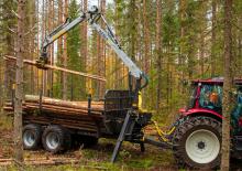 Houtlaadkranen Kesla 203 T