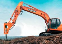 Hydraulische brekers Doosan DXB260
