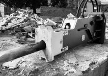 Hydraulische brekers Hydra Ram EX-58B