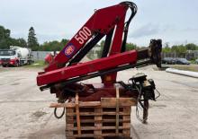 Hydraulische laadkranen HMF 500 K 4