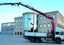 Hydraulische laadkranen Amco Veba 828-3 S Jib 3S
