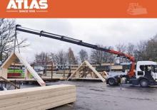 Hydraulische laadkranen Atlas AK 206.4E A3  