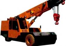 Industriële mobiele kranen Galizia GF 220