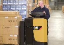 Pallettrucks Zittende Bestuurder Caterpillar NPS20N