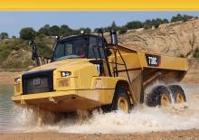 Kiepwagens Caterpillar 730C