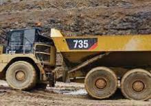 Kiepwagens Caterpillar 735-04A