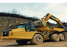 Kiepwagens Caterpillar 745