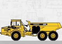 Kiepwagens Volvo A25C