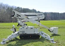 Knikarmhoogwerkers op rupsbanden Altec TDA58