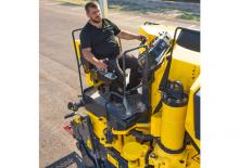 Track-asfalteermachines Bomag BM 1200/35