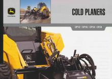 Koudfreesmachines John Deere Construction CP24