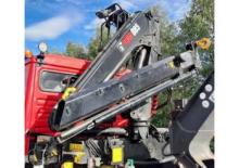 Kranen met rolladers Hiab 085 R-F1