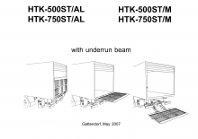 Laadplatforms AHT HTK 750 ST/AL