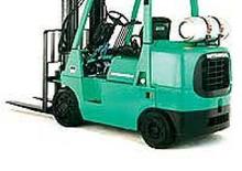 LPG-vorkheftrucks Mitsubishi FG 45 K