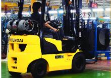 LPG-vorkheftrucks Hyundai 15 L 7