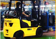 LPG-vorkheftrucks Hyundai 20 LA 7