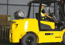 LPG-vorkheftrucks Hyundai 45 L 7