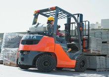 LPG-vorkheftrucks Toyota 8FGU15