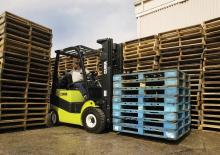 LPG-vorkheftrucks Clark C15L