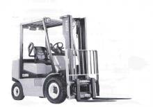LPG-vorkheftrucks Clark CGP 25 H