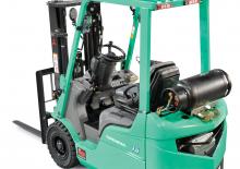 LPG-vorkheftrucks Mitsubishi FG15N 