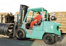 LPG-vorkheftrucks Mitsubishi FG55N