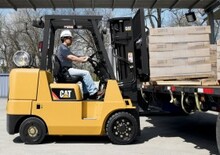 LPG-vorkheftrucks Caterpillar GC40K