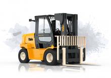 LPG-vorkheftrucks Yale GLP80SVX Base