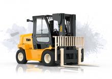 LPG-vorkheftrucks Yale GLP80SVX Productivity