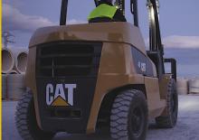 LPG-vorkheftrucks Caterpillar GP25N
