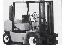LPG-vorkheftrucks Clark GPX 35